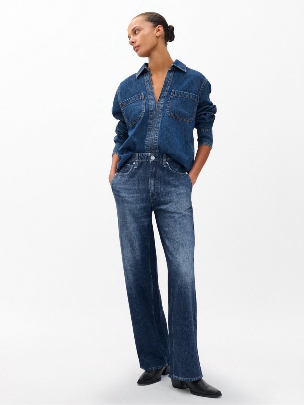 Rag and Bone Miramar Wide Leg Pant Petra